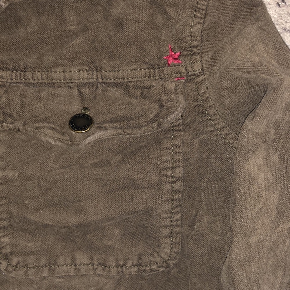 Corduroy Everlyn Free People Cropped Jacket - Picture 7 of 10
